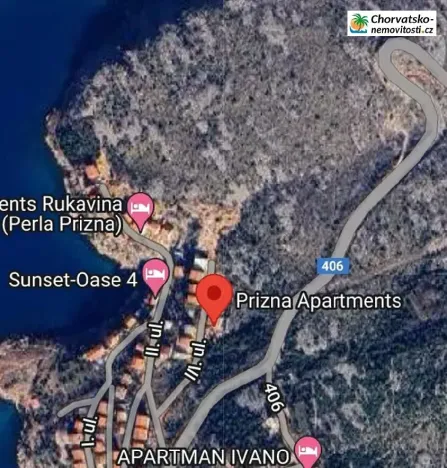 Prodej pozemku pro bydlení, Prizna, Chorvatsko, 360 m2