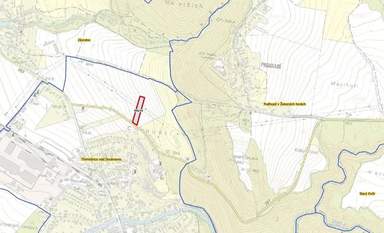 Prodej pozemku, Třemošnice, 5267 m2