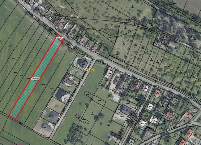 Prodej pozemku, Sadská, 2772 m2