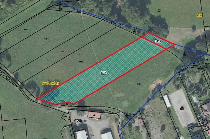 Prodej pole, Benátky nad Jizerou, 4834 m2