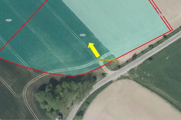 Prodej pole, Markvartice, 80011 m2
