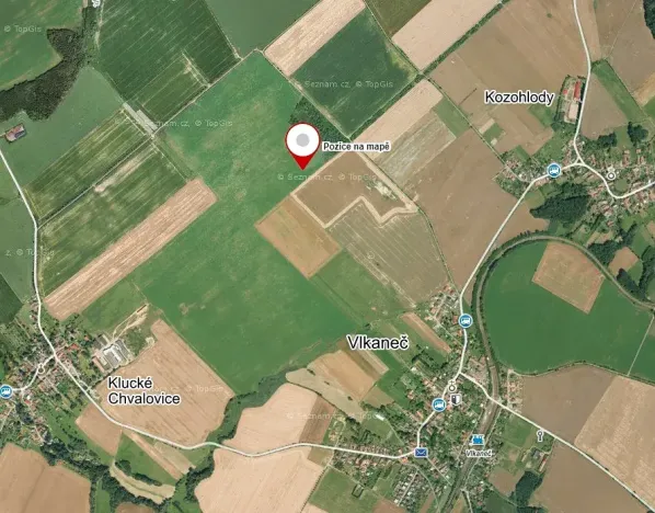 Prodej pole, Vlkaneč, 4200 m2