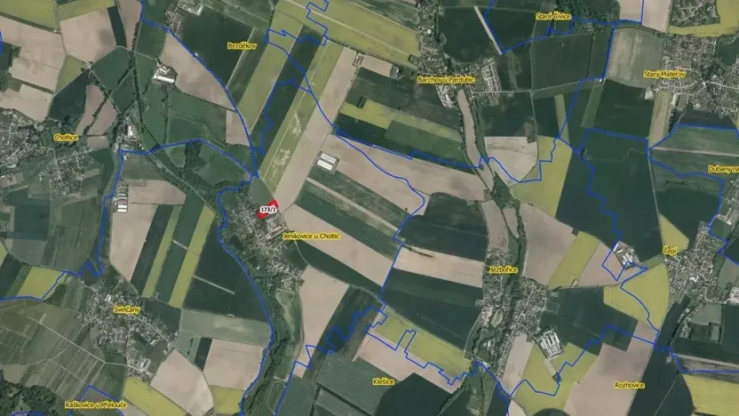 Prodej komerčního pozemku, Jeníkovice, 9416 m2