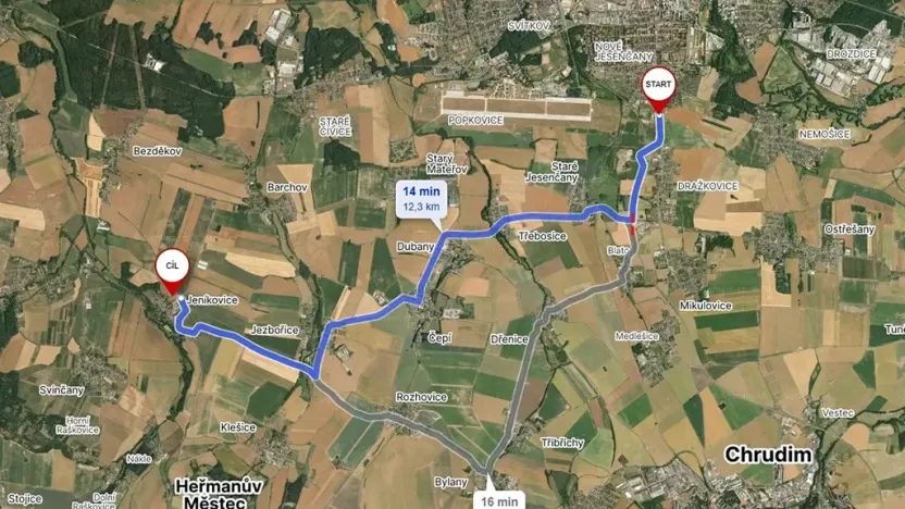 Prodej komerčního pozemku, Jeníkovice, 9416 m2