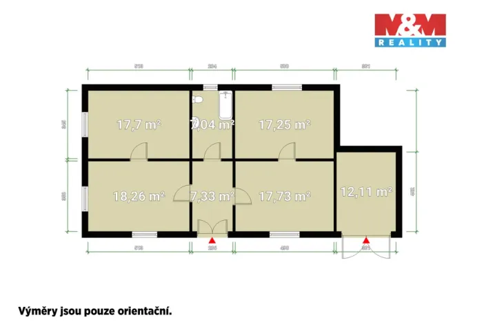 Prodej rodinného domu, Chocenice - Zhůř, 145 m2