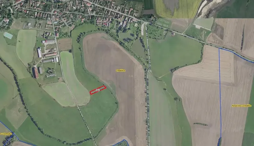 Prodej louky, Chotěšice, 1816 m2