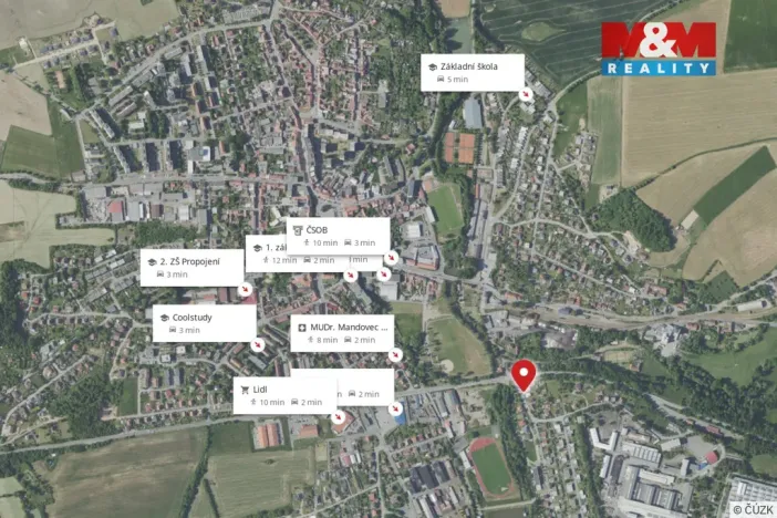 Pronájem bytu 2+kk, Sedlčany, Strojírenská, 57 m2