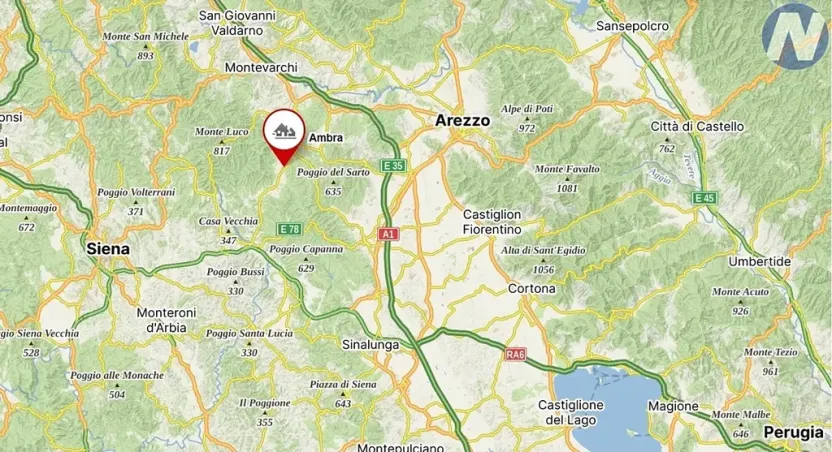 Prodej vily, Bucine, Itálie, 155 m2