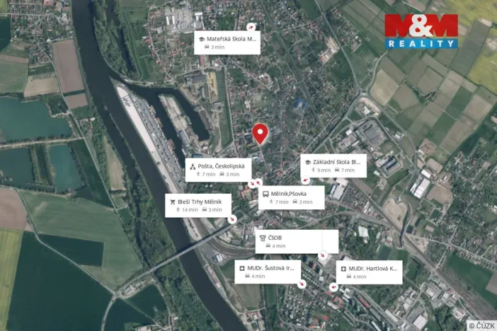 Prodej bytu 3+kk, Mělník, Sokolská, 69 m2