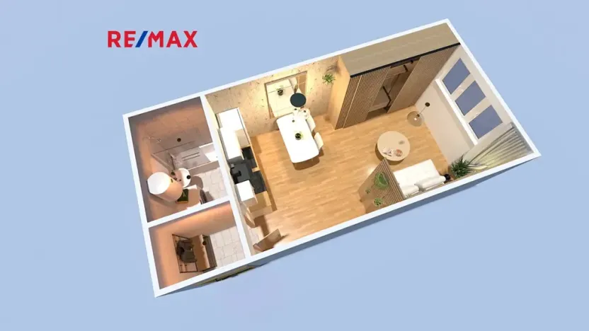 Prodej bytu 1+kk, Praha - Michle, Michelská, 27 m2