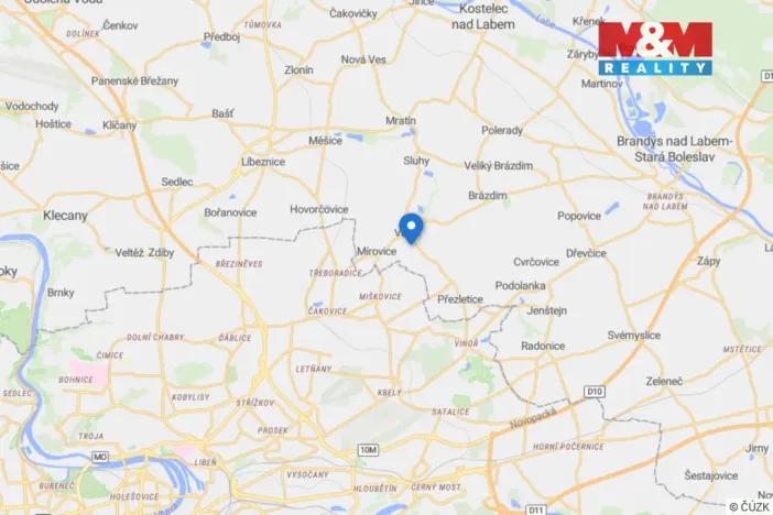 Pronájem skladu, Veleň, K Cihelně, 191 m2