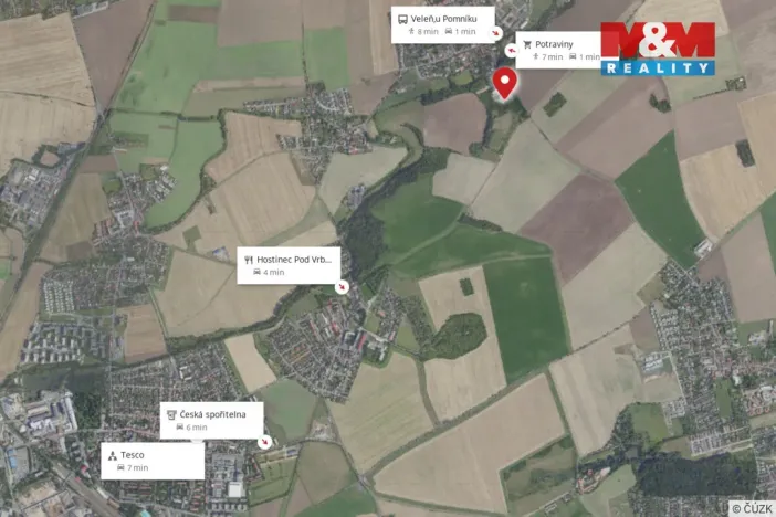 Pronájem skladu, Veleň, K Cihelně, 1100 m2