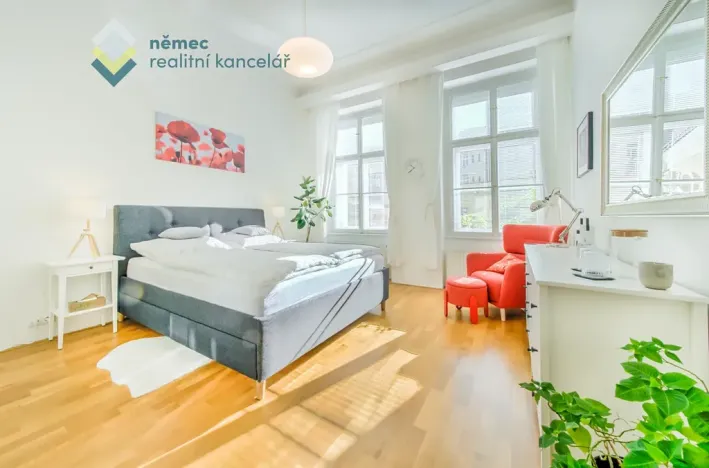 Pronájem bytu 3+1, Praha - Vinohrady, Záhřebská, 106 m2