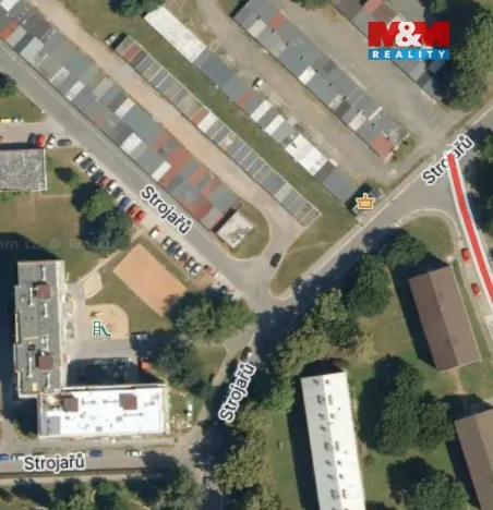 Pronájem garáže, Chrudim, 19 m2