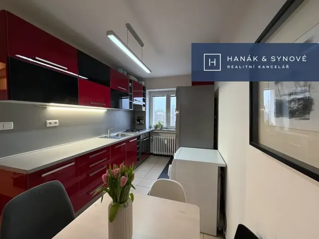 Pronájem bytu 2+1, Brno, Náplavka, 58 m2