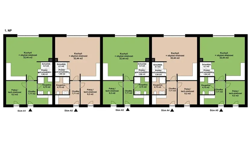 Prodej rodinného domu, České Budějovice, 114 m2