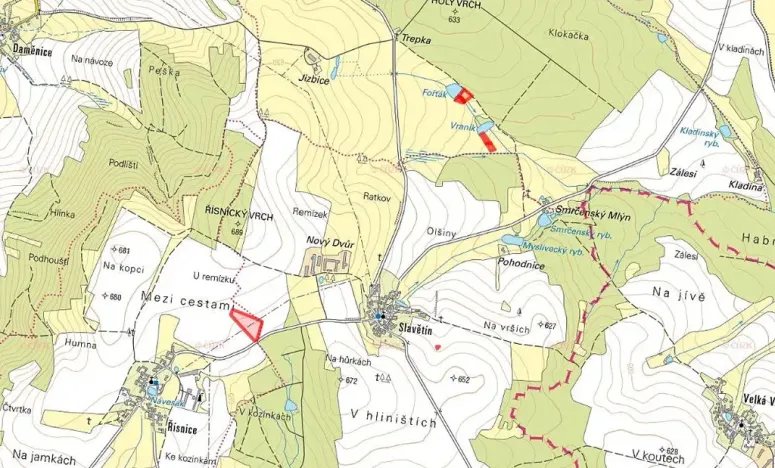 Prodej pole, Načeradec, 5469 m2