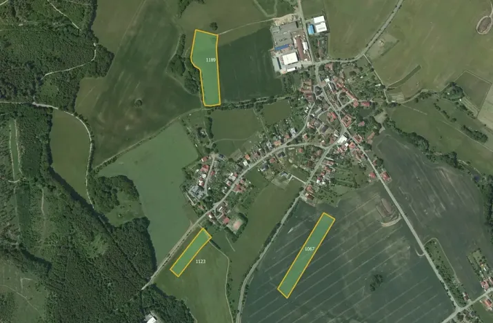 Prodej podílu pole, Vavřinec, 21531 m2