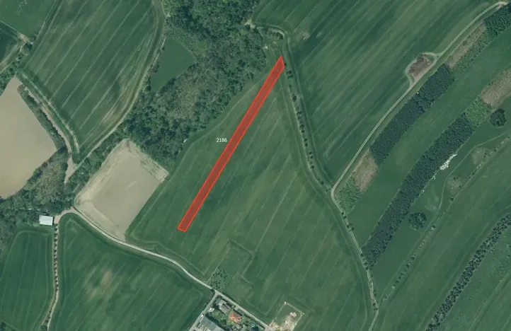 Prodej pole, Chrást, 4509 m2