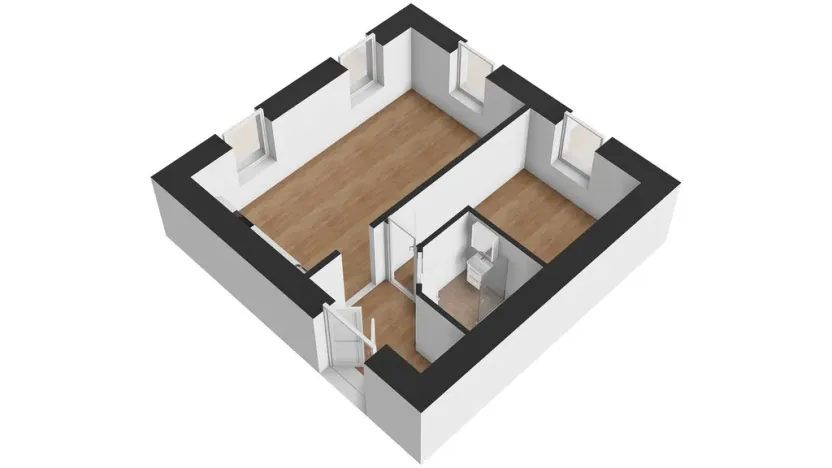 Prodej bytu 2+kk, Hostinné, Dolní brána, 38 m2