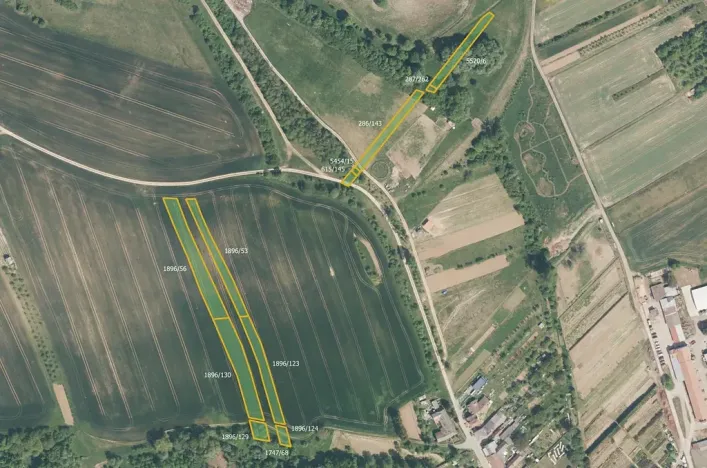 Prodej pole, Jalubí, 7416 m2