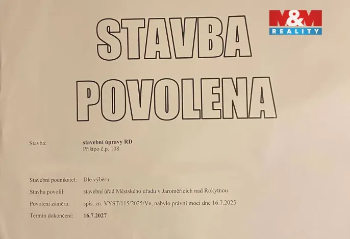 Prodej rodinného domu, Příštpo, 30 m2