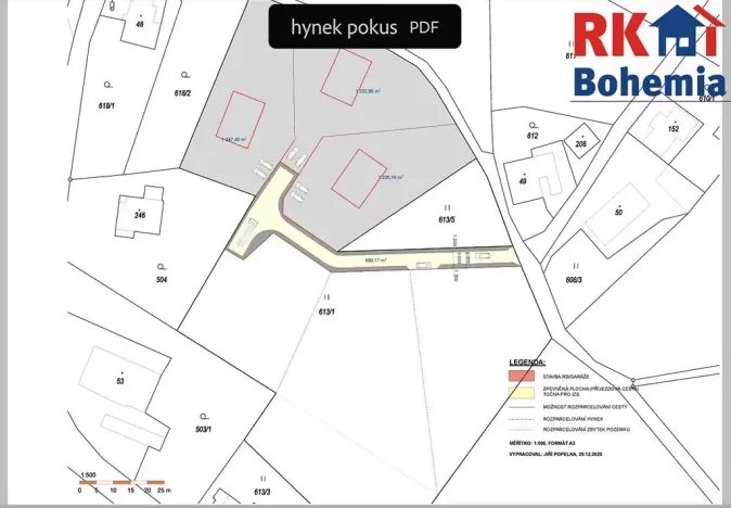 Prodej pozemku pro bydlení, Žacléř, 3705 m2