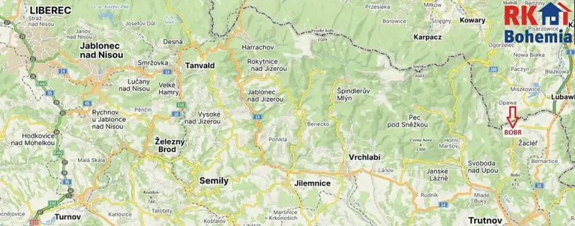 Prodej pozemku pro bydlení, Žacléř, 3705 m2