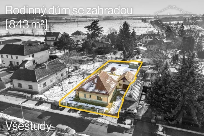 Prodej rodinného domu, Všestudy, 85 m2