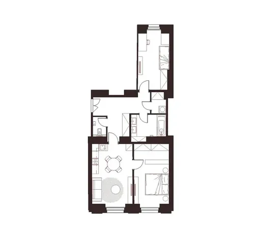 Prodej bytu 3+kk, Praha - Holešovice, Heřmanova, 80 m2