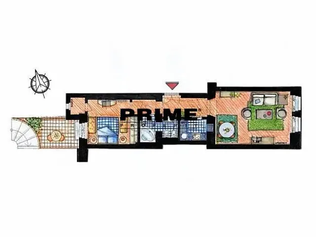 Pronájem bytu 2+1, Praha - Vinohrady, Anny Letenské, 54 m2