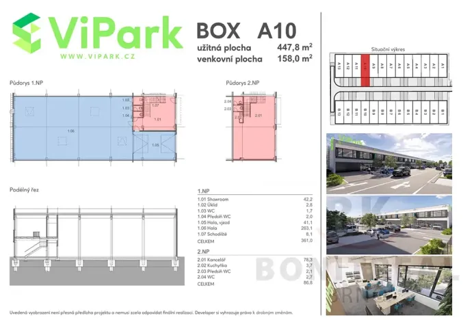 Prodej skladu, Brno, Vinohradská, 457 m2