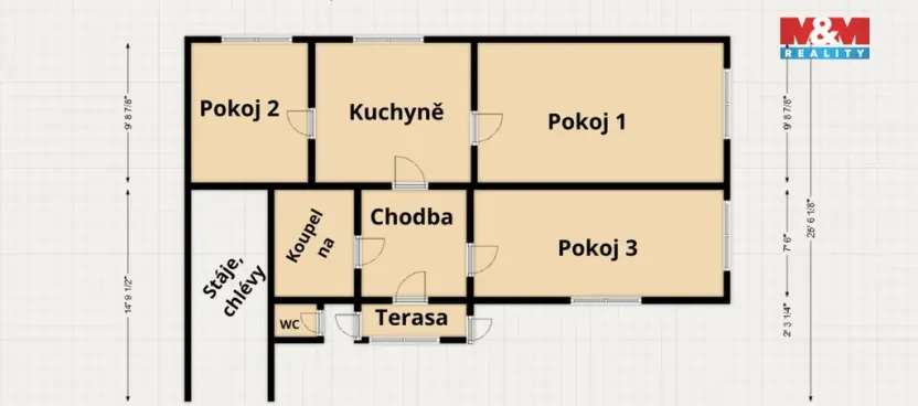 Prodej chalupy, Radkov, 95 m2