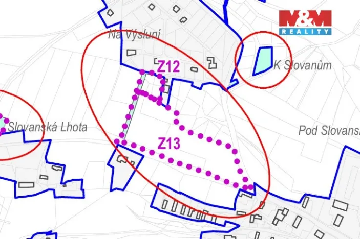 Prodej pozemku pro bydlení, Drevníky, 7993 m2