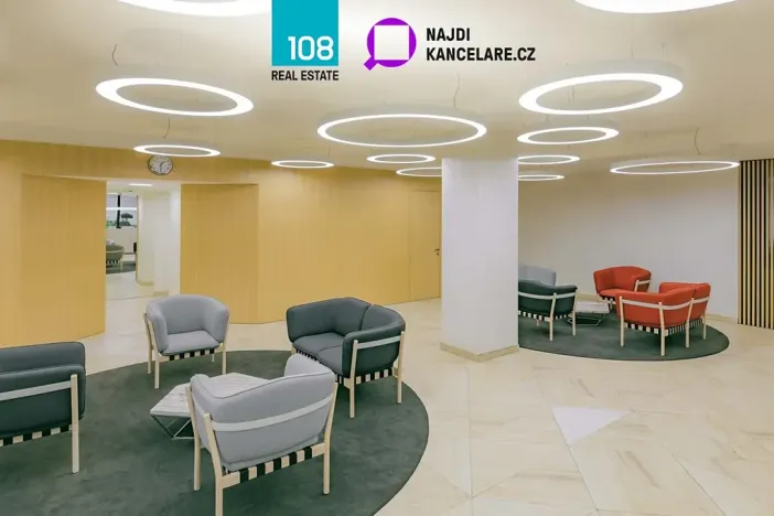 Pronájem kanceláře, Praha - Karlín, Sokolovská, 635 m2