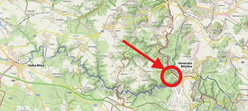 Prodej lesa, Veverská Bítýška, 8999 m2