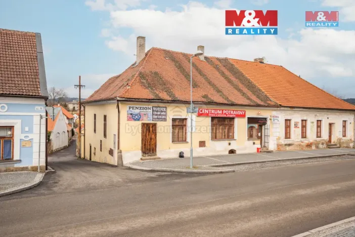 Prodej rodinného domu, Sedlec-Prčice, Vítkovo nám., 200 m2