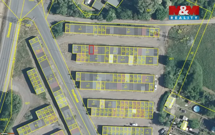 Prodej garáže, Kadaň, Prunéřovská, 19 m2