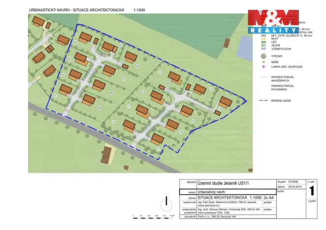 Prodej pozemku pro bydlení, Jeseník, 961 m2
