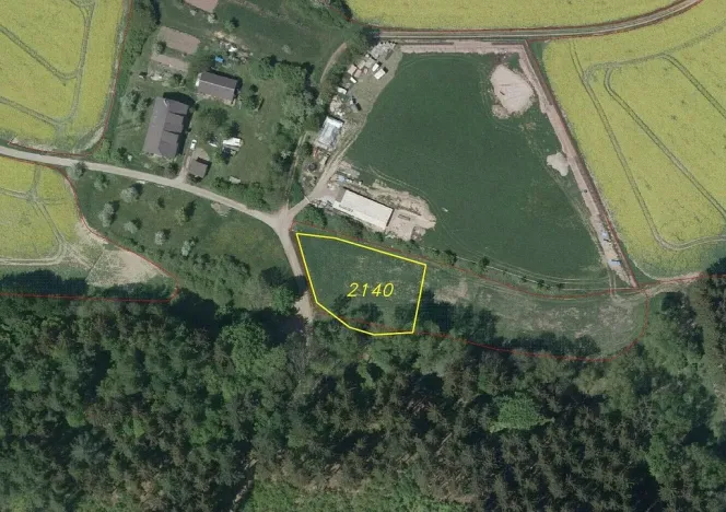 Prodej pozemku, Syřenov, 1443 m2