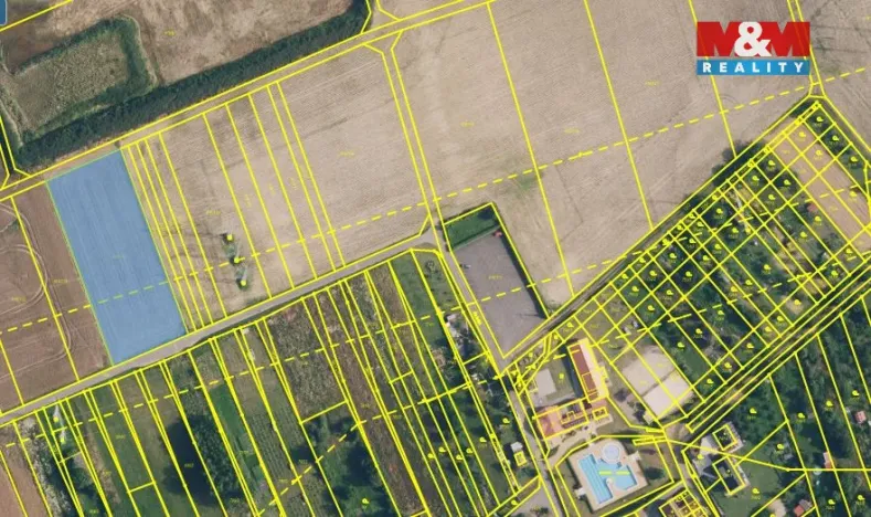 Prodej pole, Majetín, 4106 m2