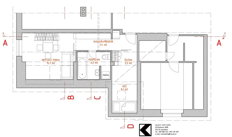 Prodej bytu 2+1, Špindlerův Mlýn, 60 m2