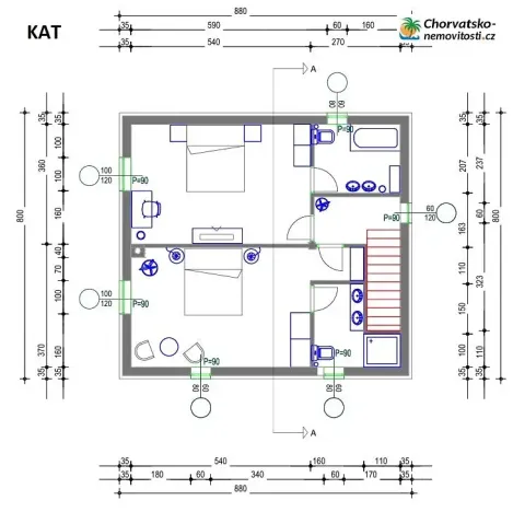 Prodej komerčního pozemku, Novalja, Chorvatsko, 315 m2
