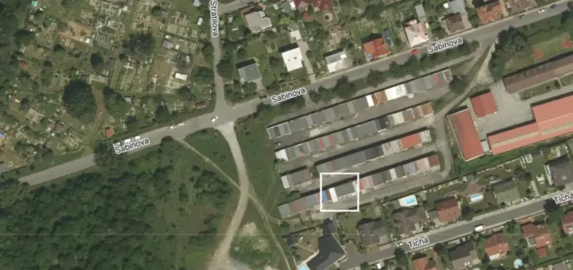 Pronájem garáže, Ostrava, Sabinova, 17 m2