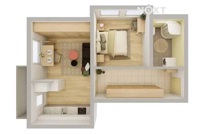 Prodej bytu 2+kk, Lavičky, 62 m2