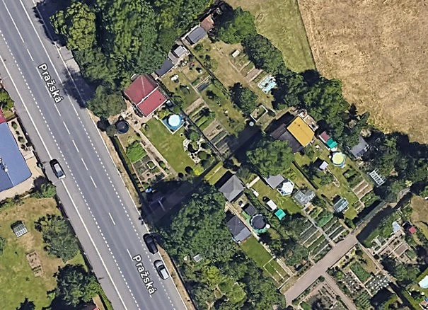 Prodej zahrady, Chomutov, 283 m2