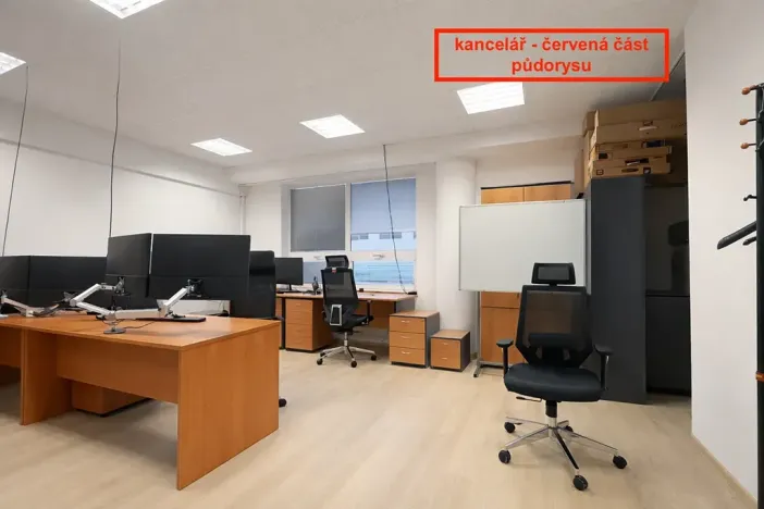 Pronájem kanceláře, Brno, Příkop, 226 m2