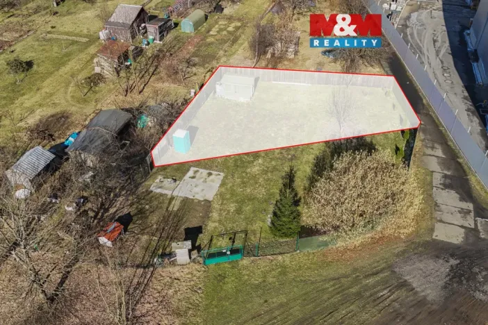 Prodej zahrady, Krásná, 285 m2