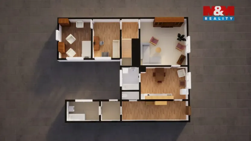 Prodej rodinného domu, Roudnice nad Labem, Hochmanova, 120 m2