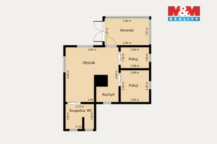 Prodej chaty, Cheb - Podhoří, 34 m2